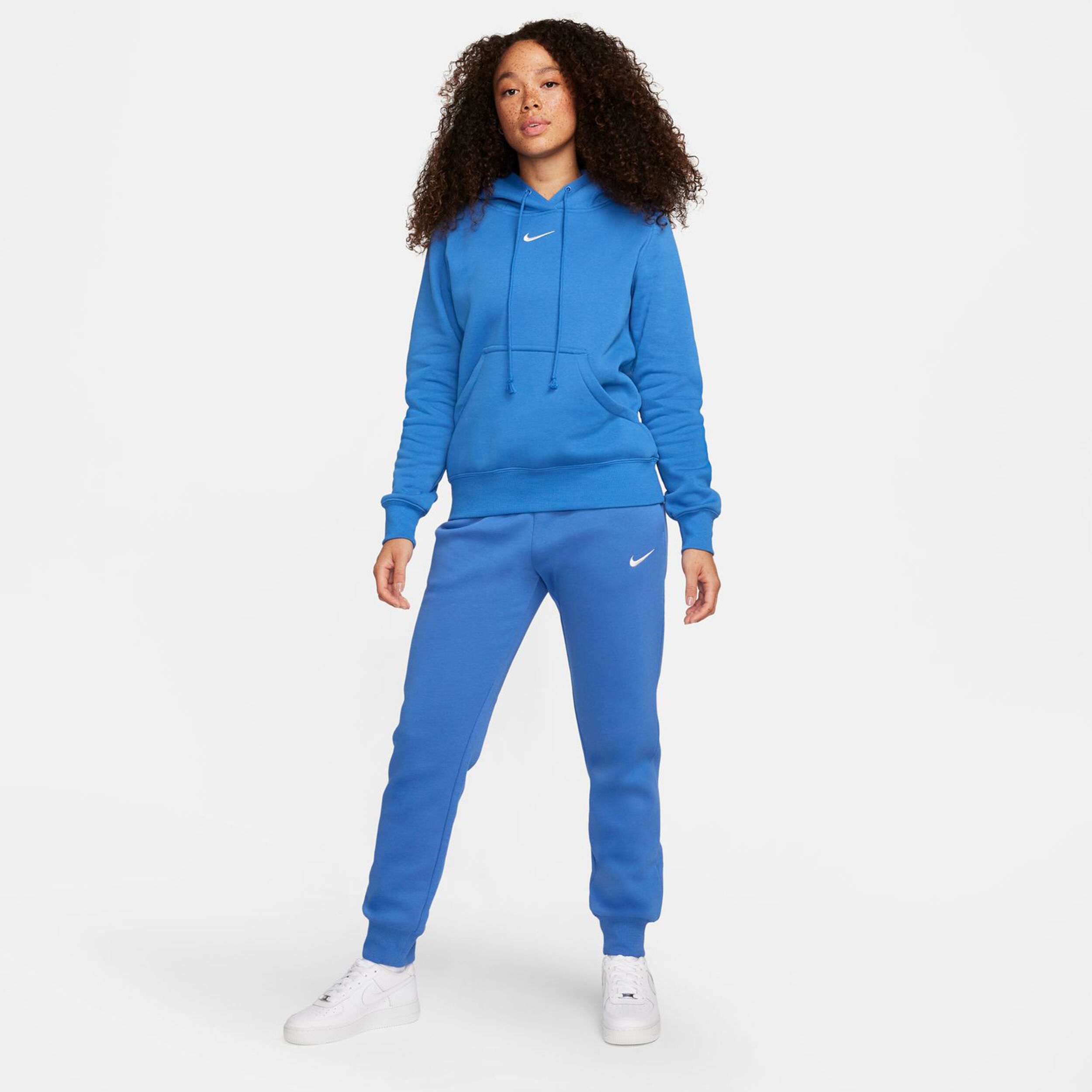 PHNX Fleece Standard Hoody Damen - Blau