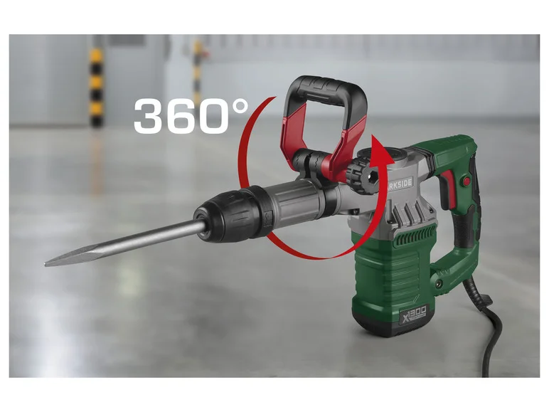 Martelo Perfurador Rotativo PARKSIDE® PAH 1300 C3, 1300 W