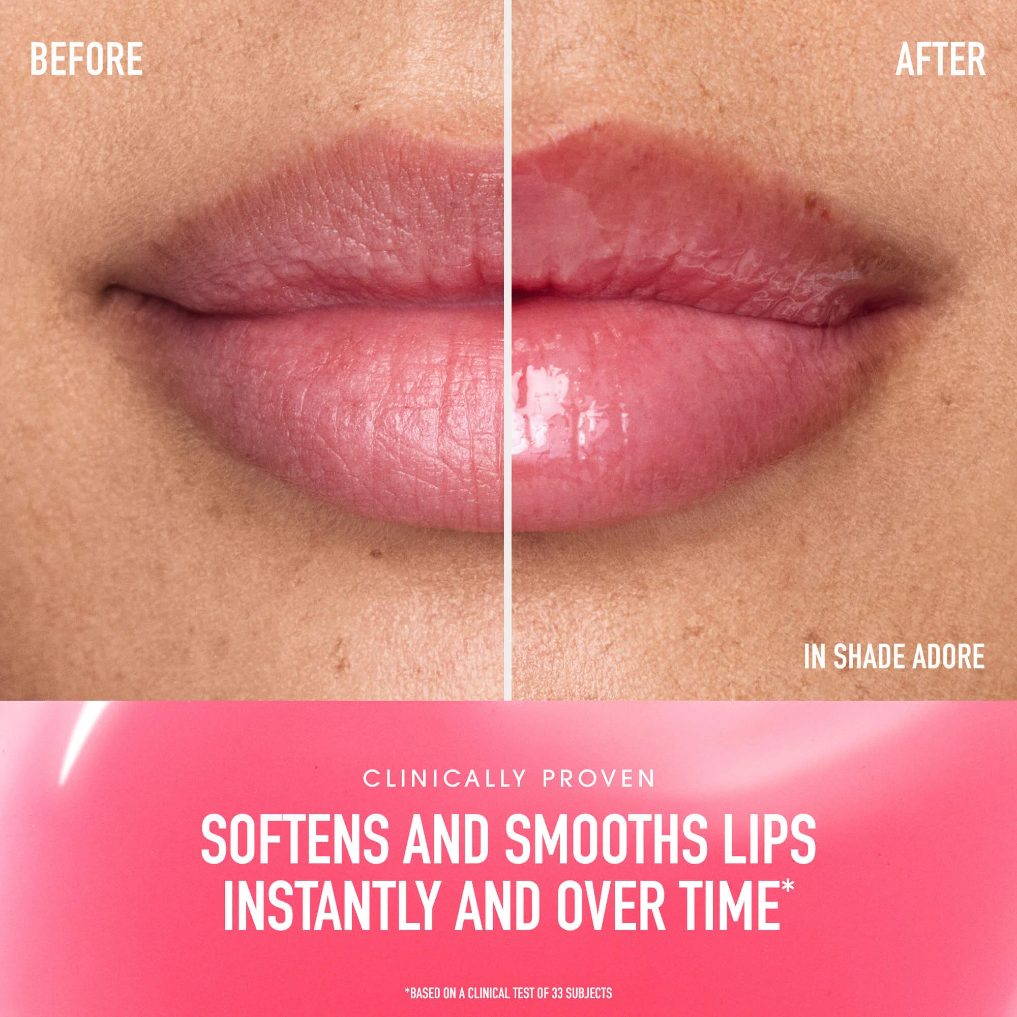 Aceite labial nutritivo con brillo