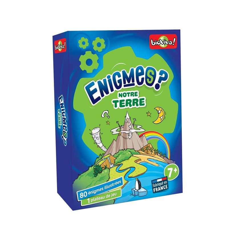 Jeu de cartes Enigmes Notre Terre Bioviva