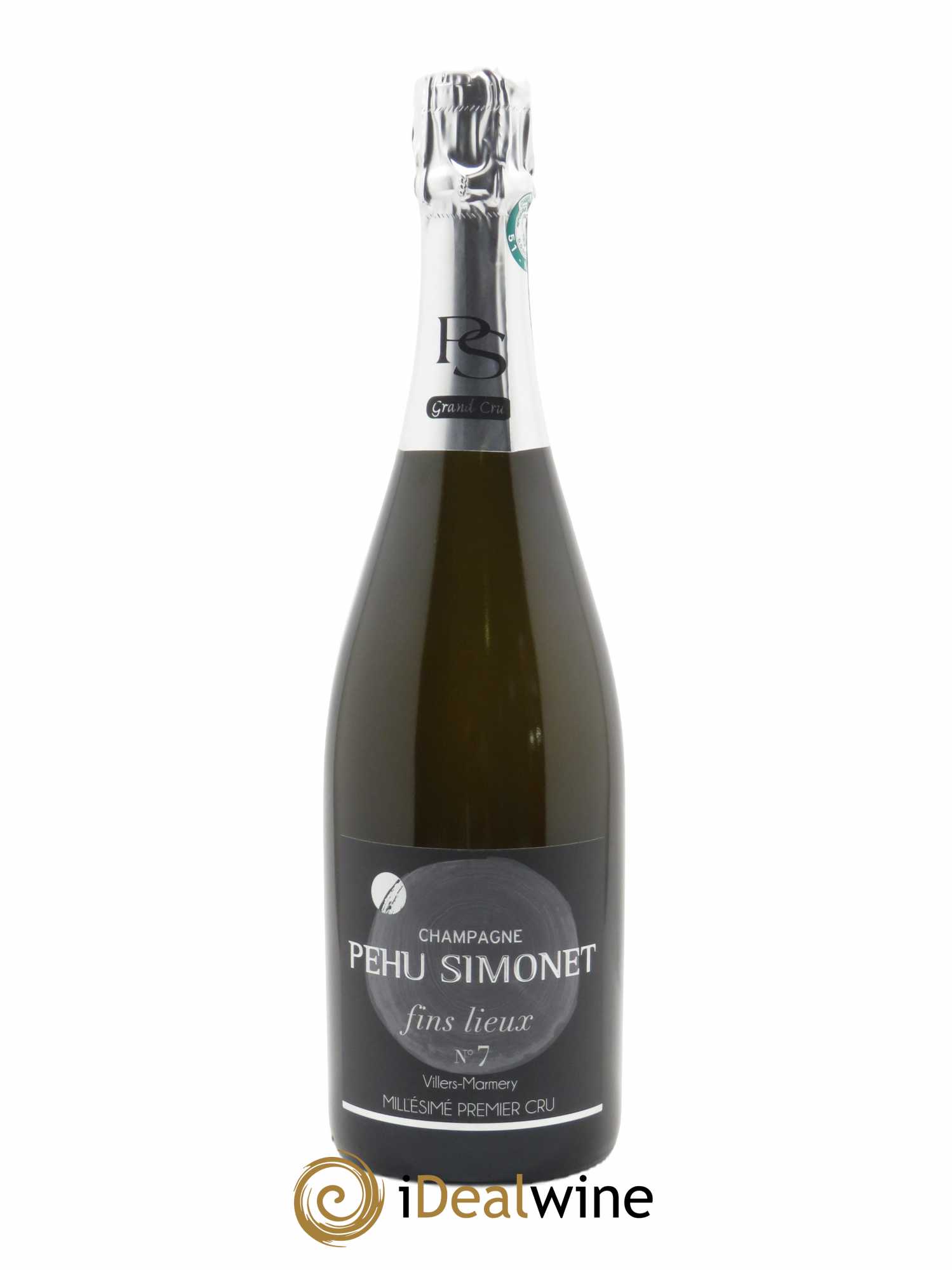 Fins lieux n°7 Les Chouettes 1er Cru Extra Brut Pehu Simonet  2013 - Lot de 1 Bouteille
