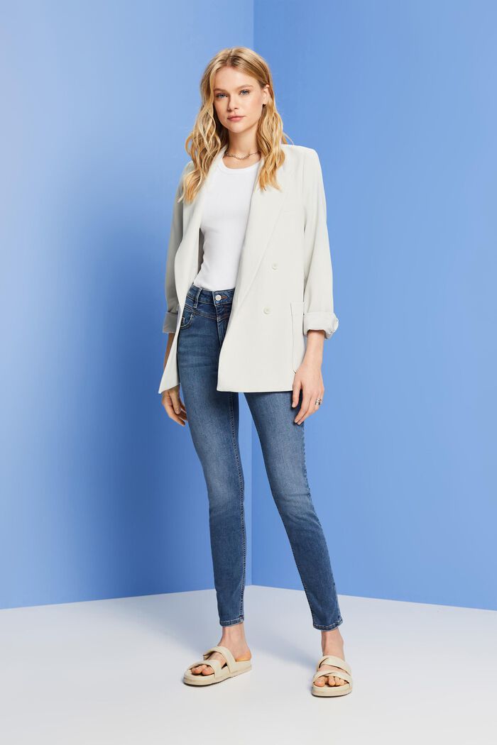 Shaping-Jeans mit hohem Bund