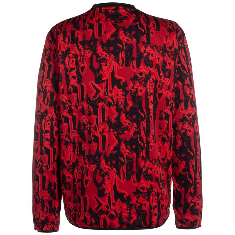 adidas Manchester United Pre-Match Warm Funktionssweatshirt Herren