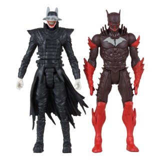 DC Direct Gaming Actionfiguren & Comic - Batman Who Laughs & Red Death (Dark Nights Metal #1)