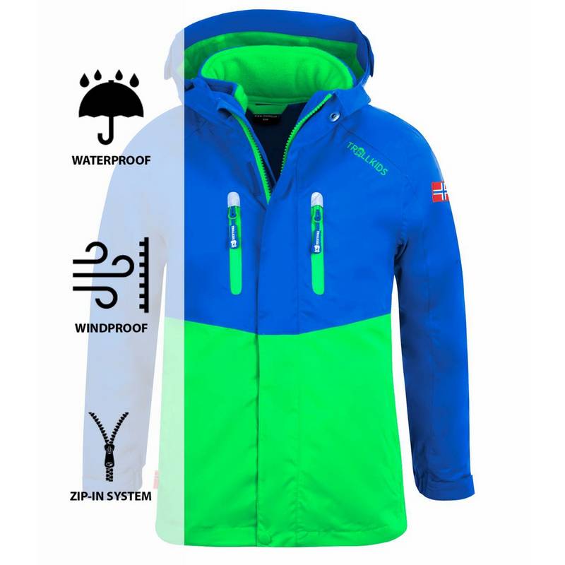 Trollkids Bryggen Doppeljacke Kinder