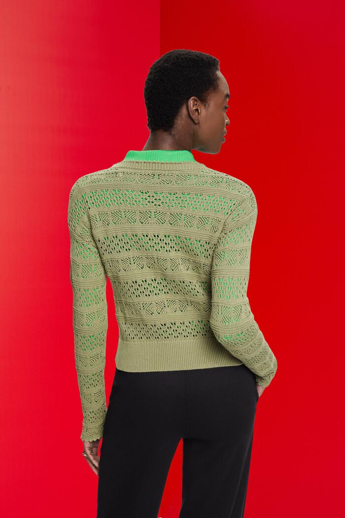 Strukturierter Pullover aus nachhaltiger Baumwolle