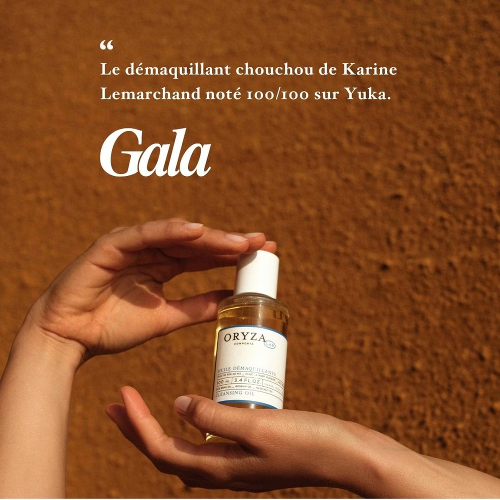 oryza lab Huile démaquillante Huile de soin démaquillante visage & yeux