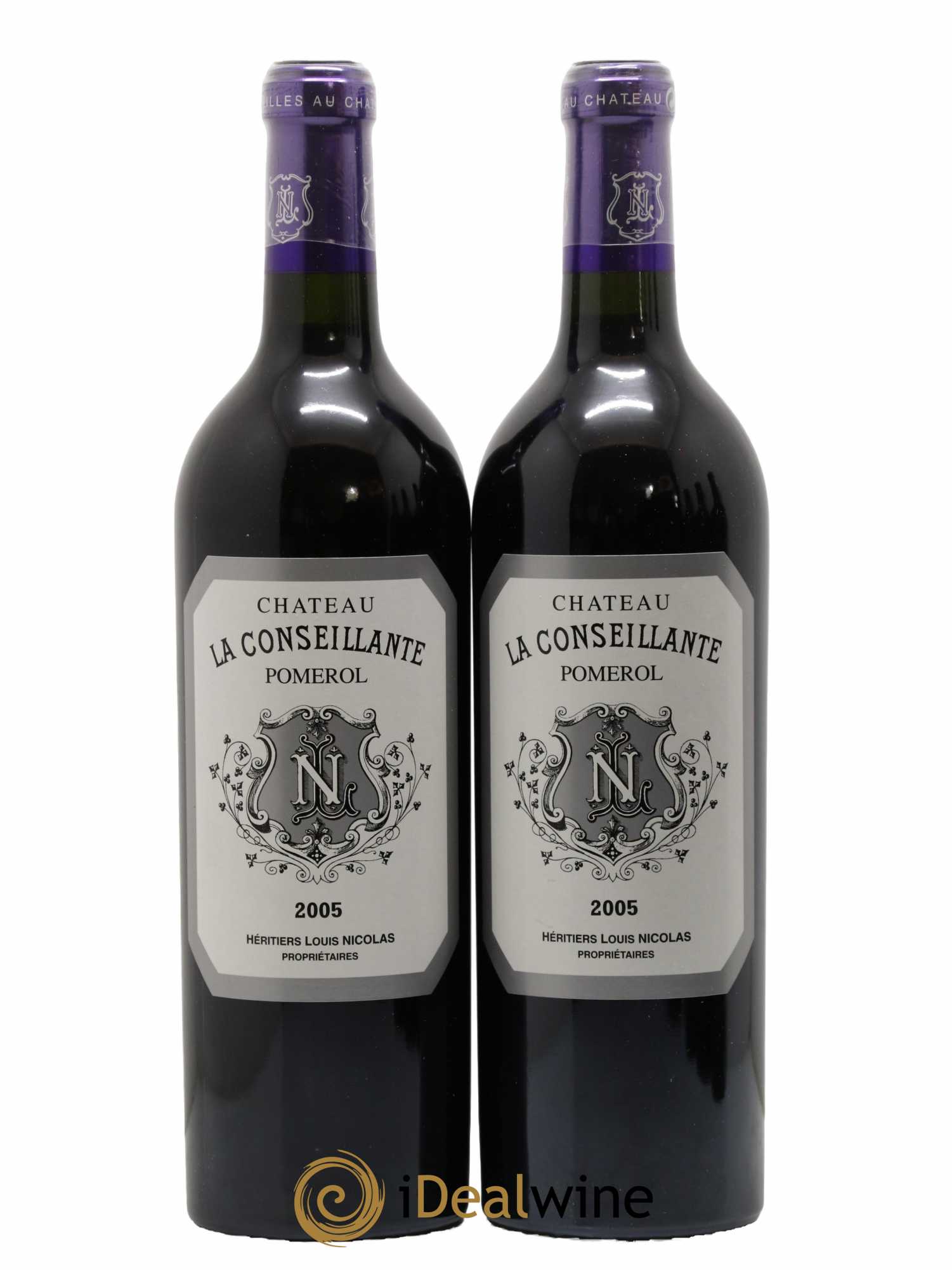Château la Conseillante  2005 - Lot de 2 Bouteilles