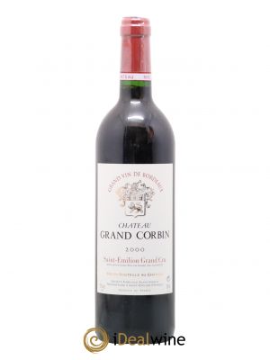 Château Grand Corbin Grand Cru Classé  2000 - Lot de 1 Bouteille
