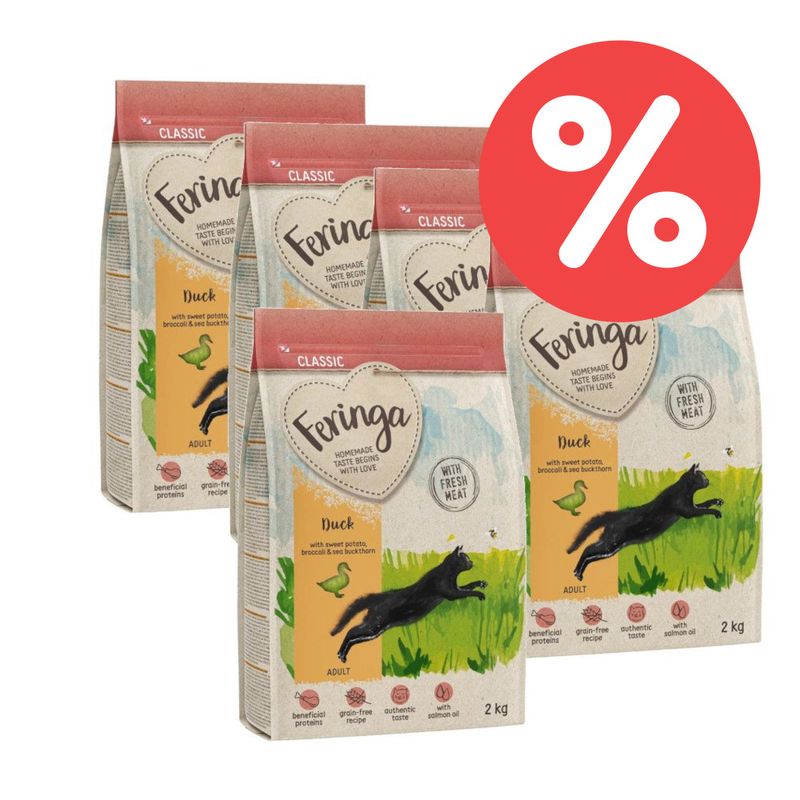 Sparpaket Feringa Trockenfutter 5 x 2 kg zu TOP-Preisen | bitiba