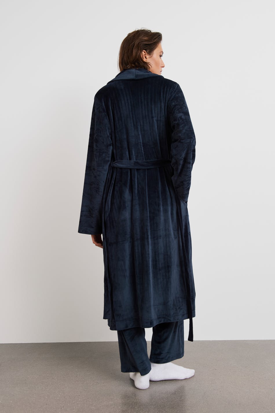 Vilma velour robe