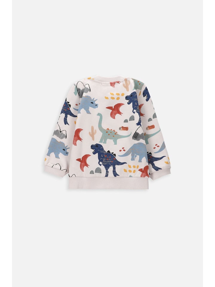 Coccodrillo Sweatshirt mit Reißverschluss in grau günstig kaufen