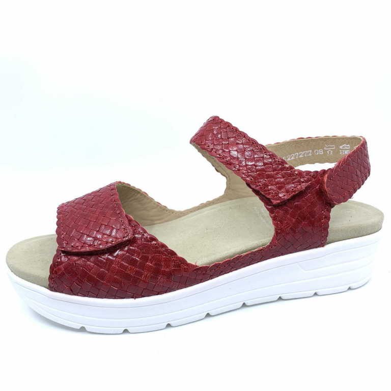 SOLIDUS Klassische Sandalen rot Greta