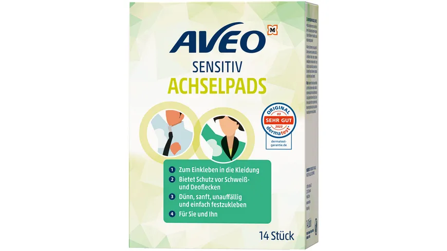 AVEO Sensitiv Achselpads