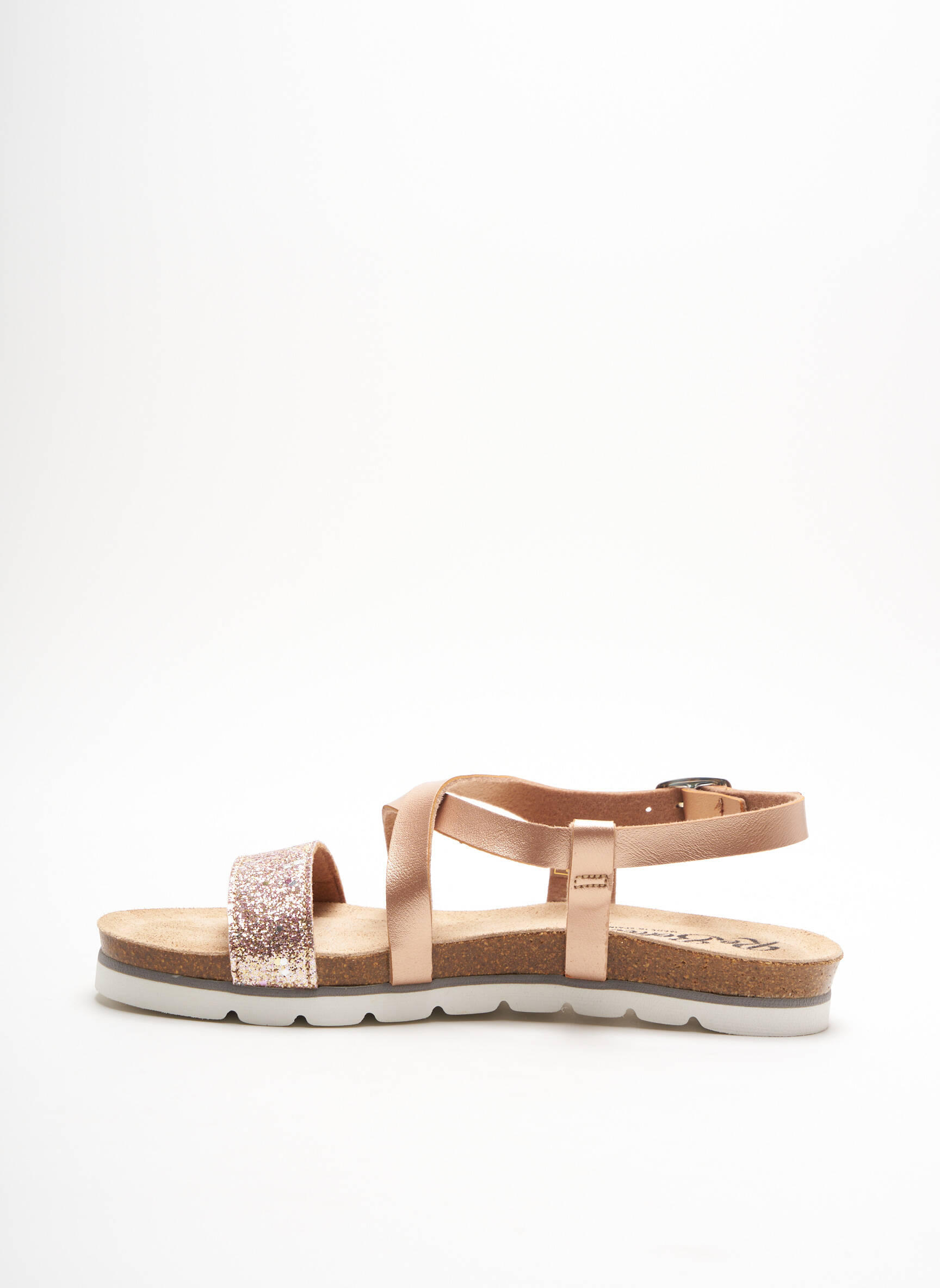 Rebelles Sandales Nu Pieds Femme couleur rose