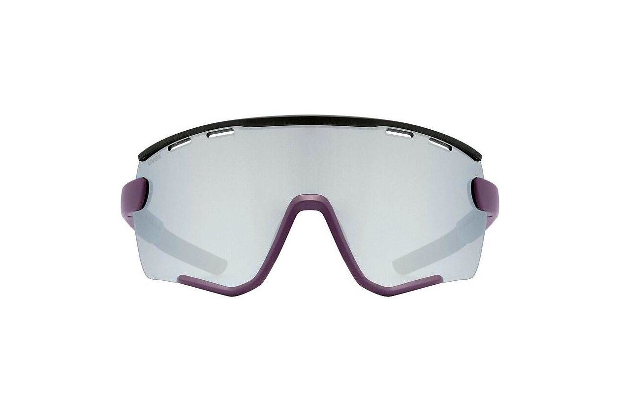 Uvex Sportstyle 236 S Set Plum Black Matt / Mirror Silver