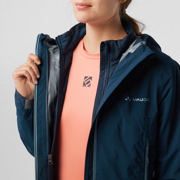 YARAS 3IN1 JACKET Damen - Fahrradjacke