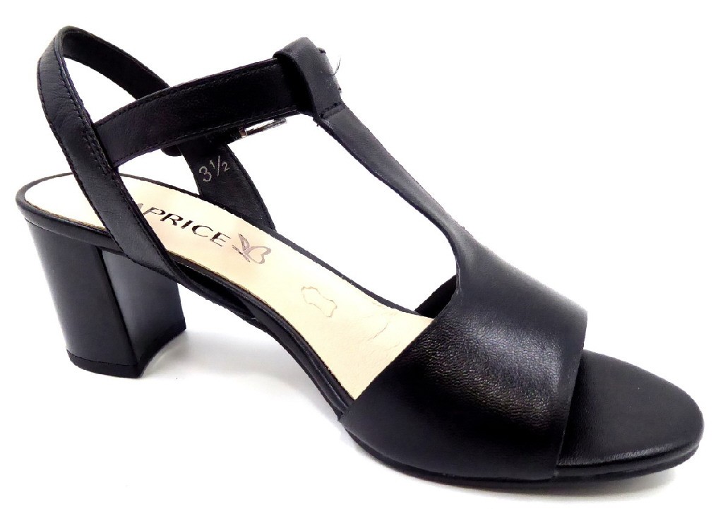 CAPRICE Klassische Sandalen schwarz