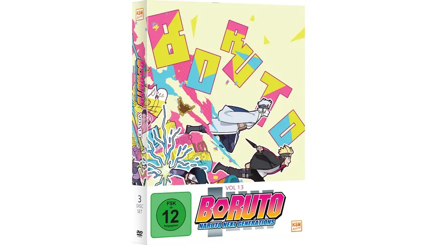 Boruto: Naruto Next Generations - Volume 13 (Ep. 221-232)  [3 DVDs]