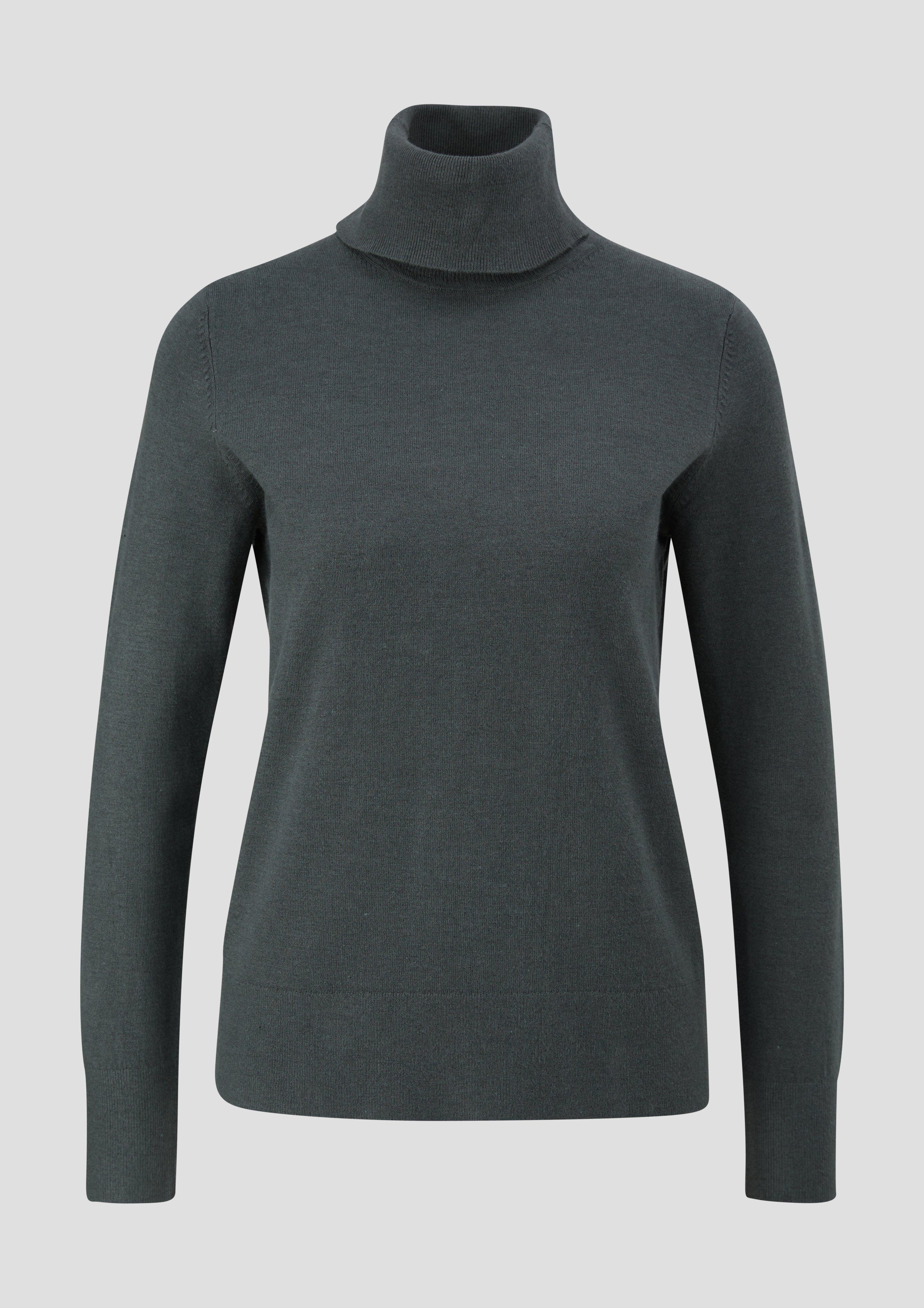 Feinstrickpullover mit Rollkragen  2118974-7909