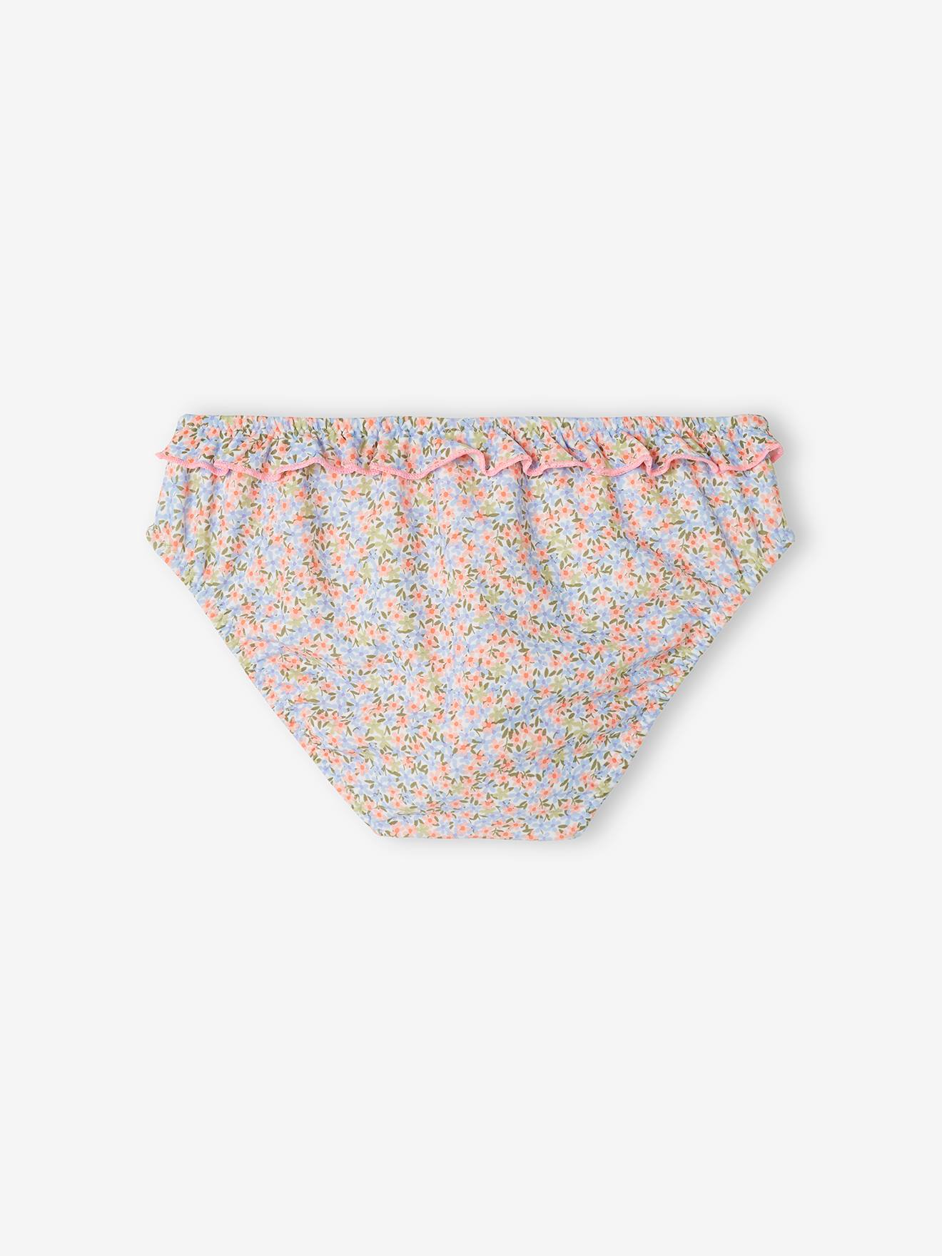 Culotte de bain imprimée bébé fille rose