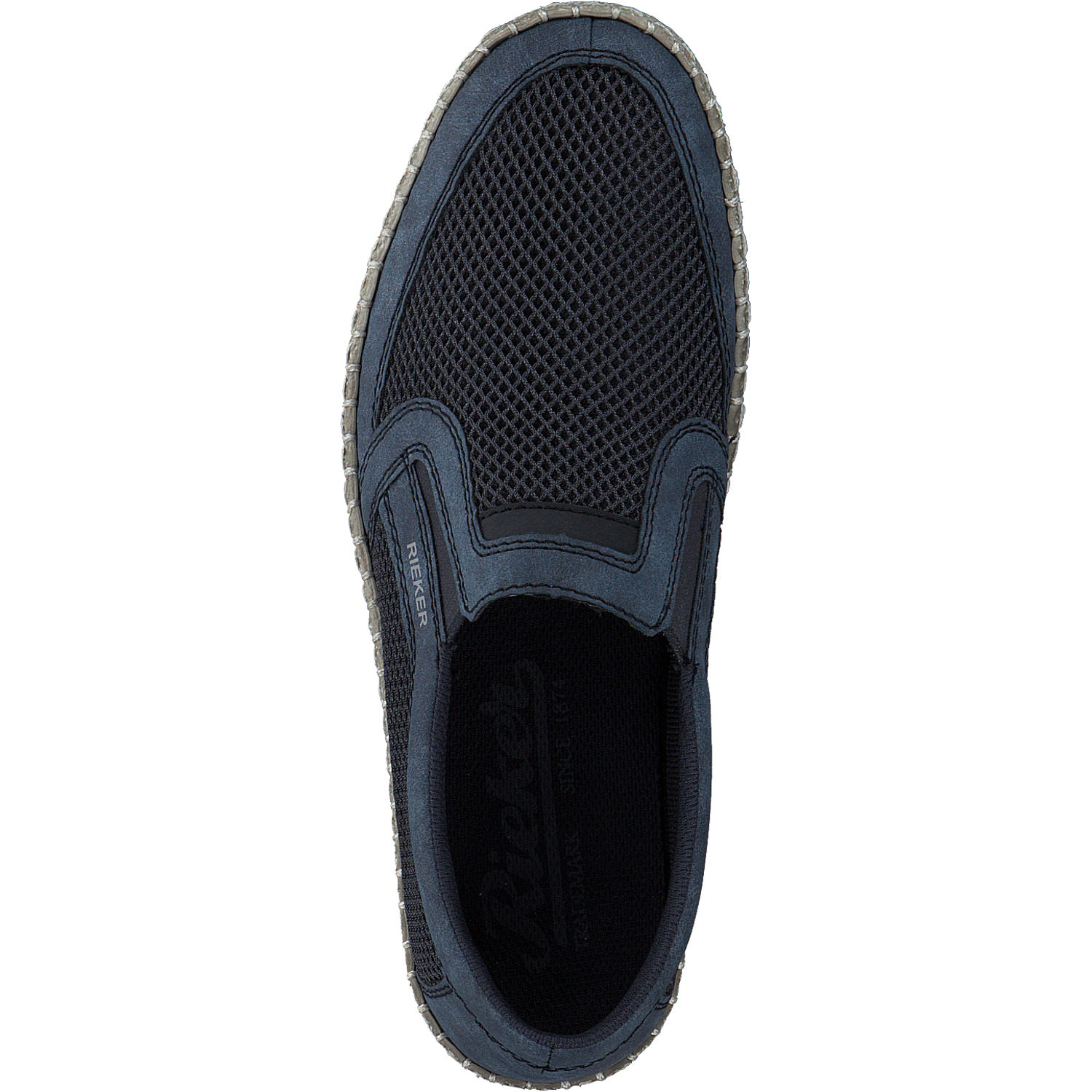 Rieker B5264, Sportliche Slipper, Herren, baltik/atlantis/pazifik
