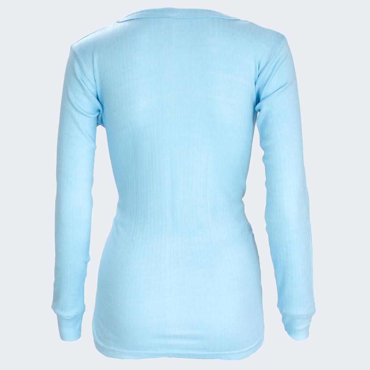 Black Snake Lightblue Damen Thermounterhemd