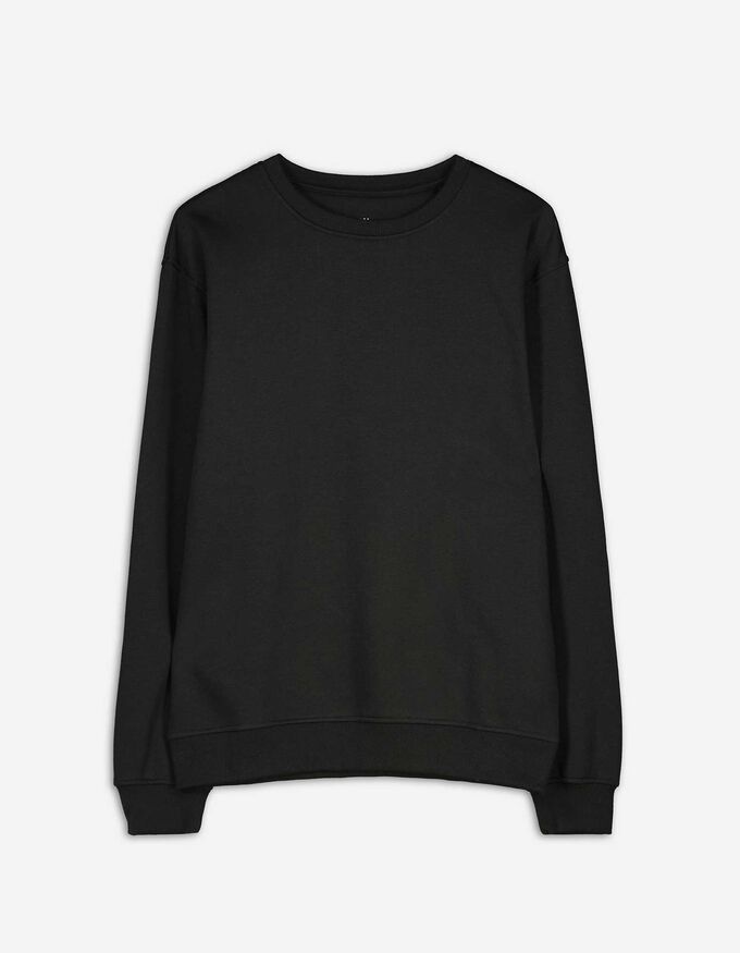 Sweatshirt - Rippbündchen