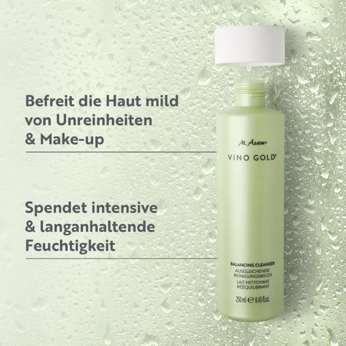 VINO GOLD Ausgleichende Reinigungsmilch