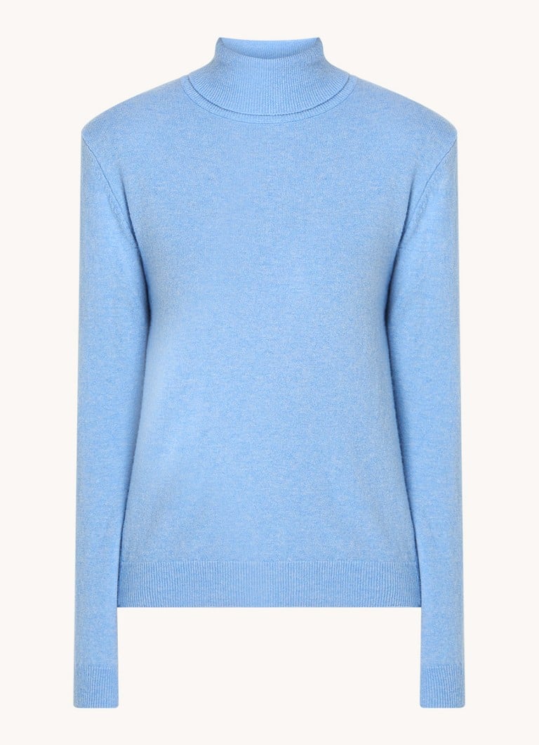 Maglione a collo alto Benetton in pregiata lana merino.