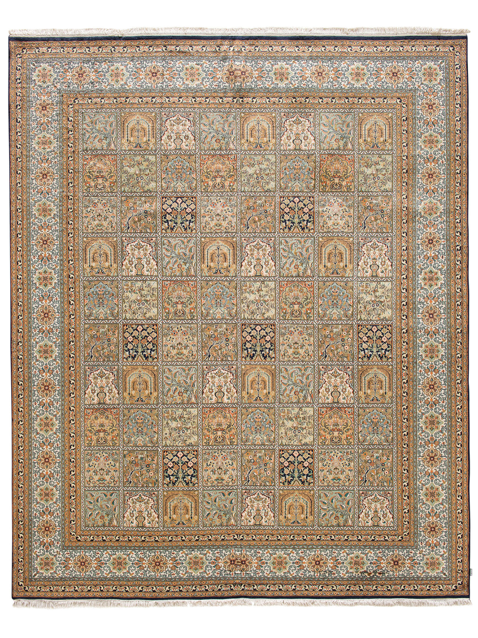Kaschmir Seide 16/16 ca. 245 x 301 cm, Unikat / Einzelstück