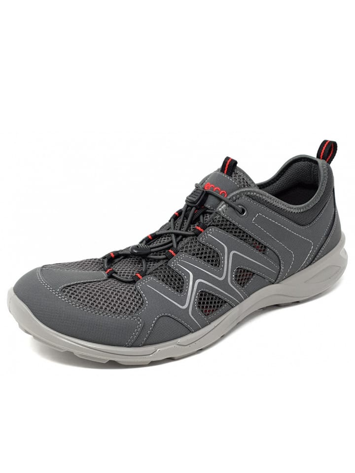 Ecco sportlicher Schnürer Terracruise LTM Low in Grau günstig kaufen