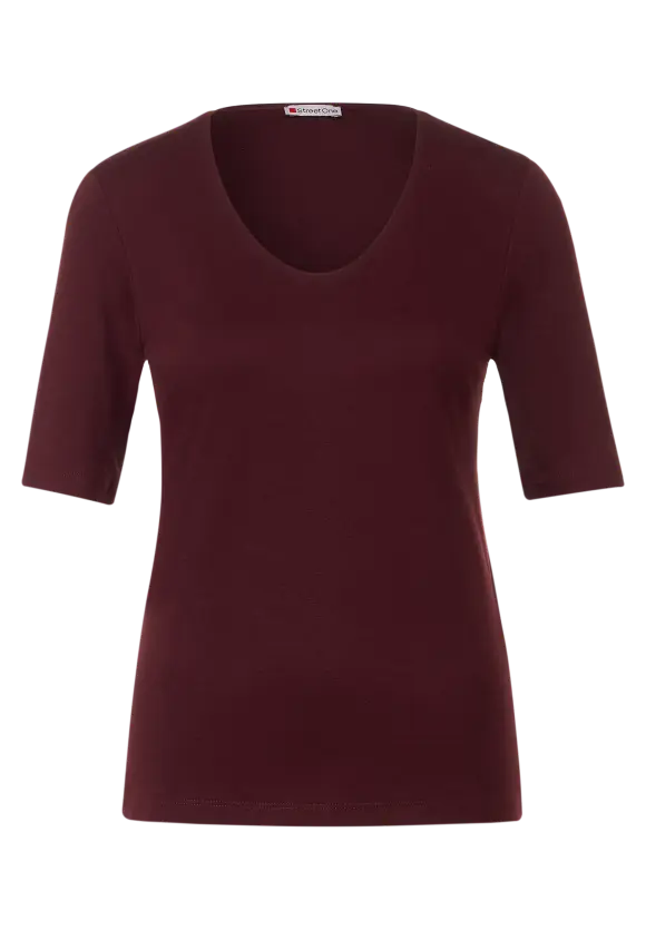 Street One T-Shirt in Unifarbe