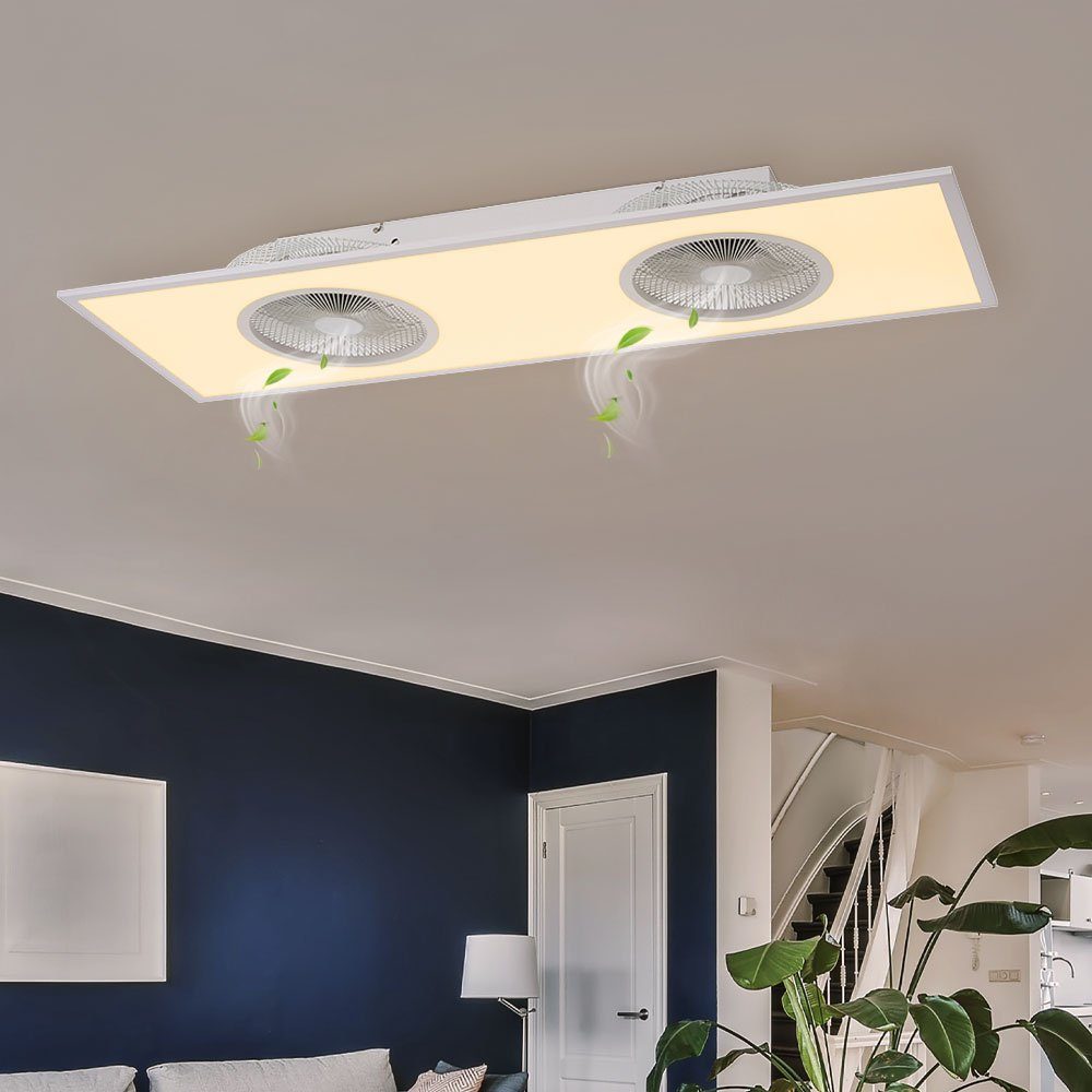 etc-shop Deckenventilator, Deckenventilator mit Beleuchtung