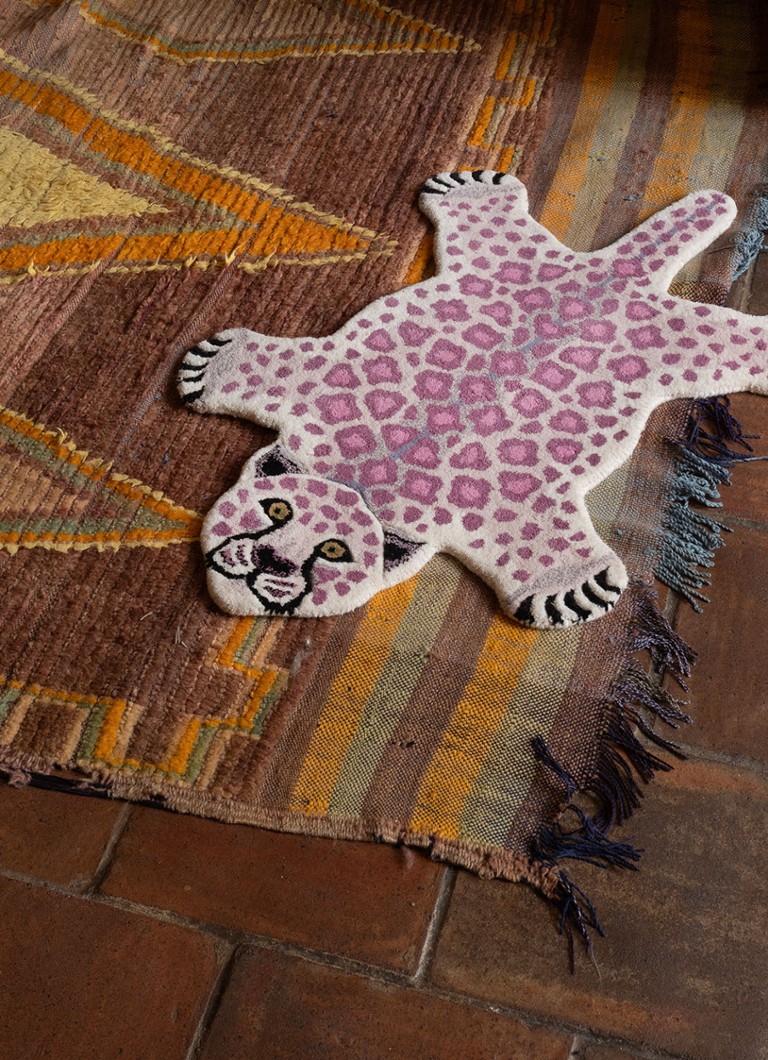 Doing Goods Lilly Leopard Pieni matto 90 x 60 cm