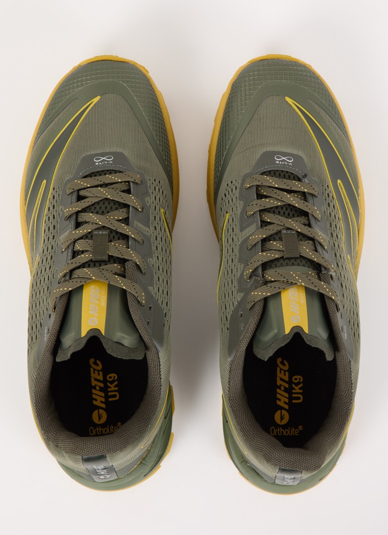 Baskets Hi-Tec HTS Flash Trail avec détails en mesh