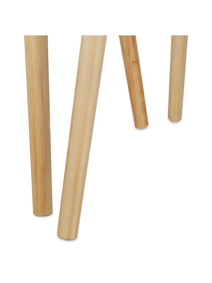 relaxdays 2x Beistelltisch in Weiß günstig kaufen onesize