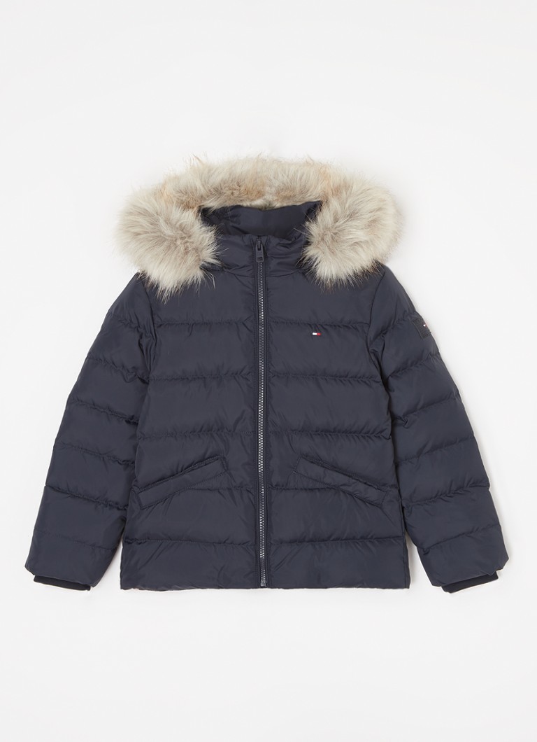 Jachetă matlasată Tommy Hilfiger Essential cu puf