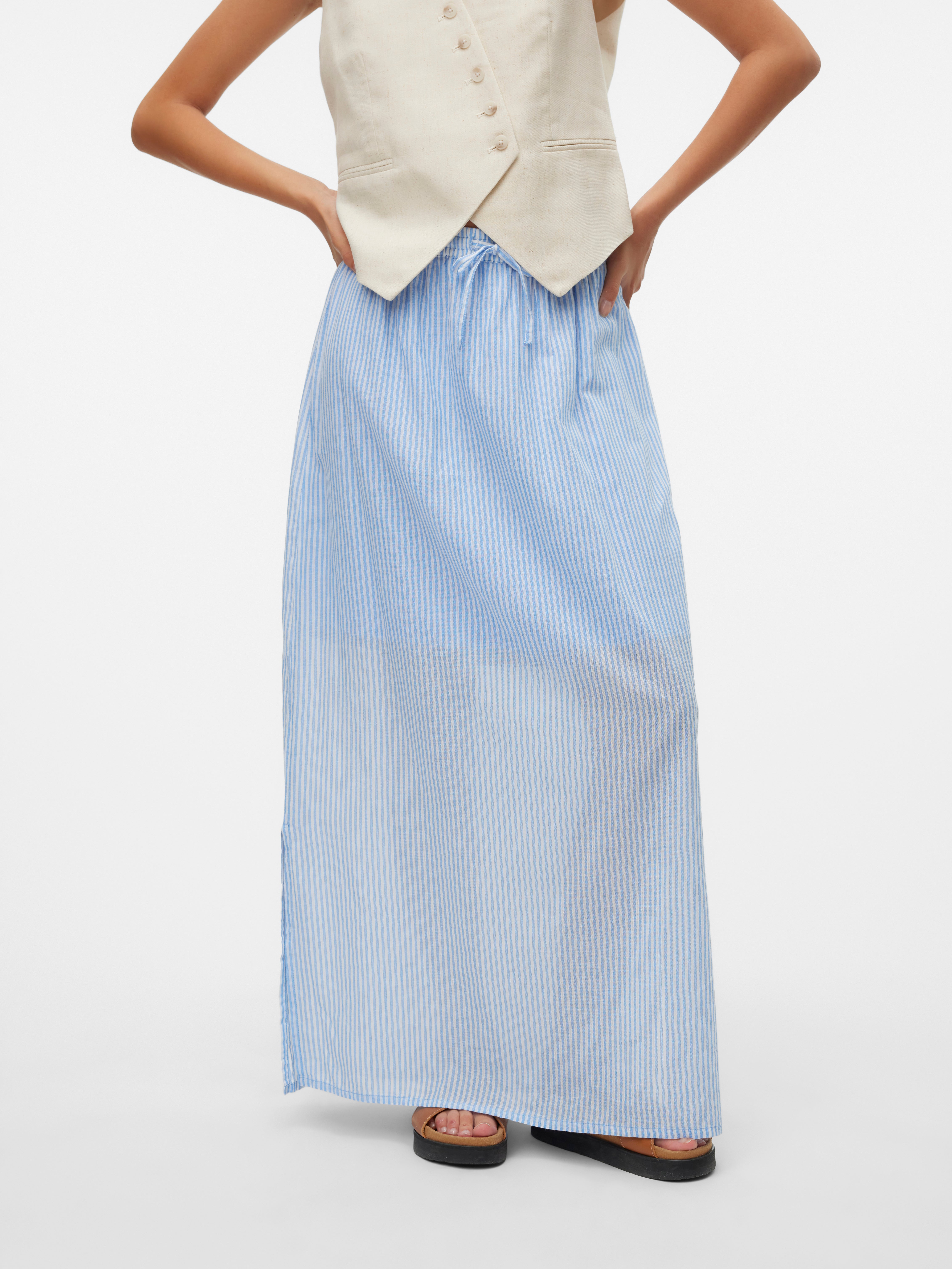 VMISABEL Hohe Taille Langer Rock
