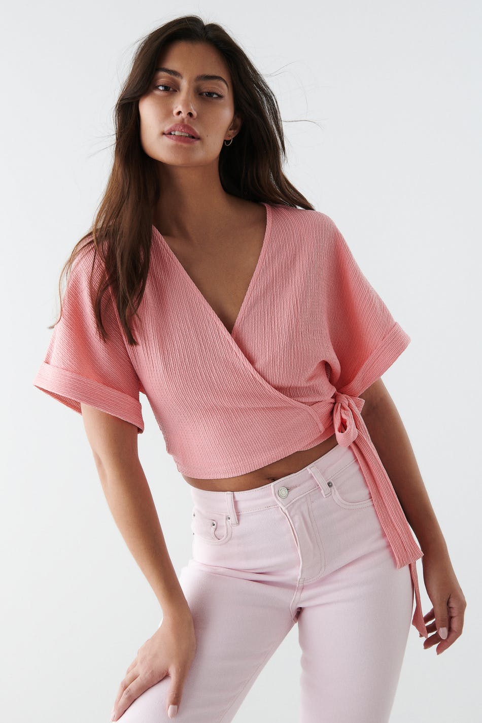 Jesse wrap top