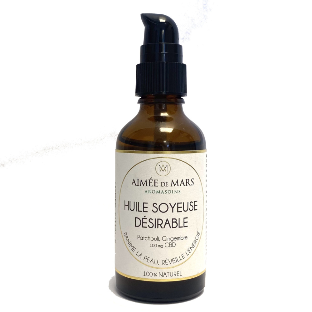 aimée de MARS HUILE SOYEUSE DESIRABLE - Certifié Cosmos natural Huile de massage