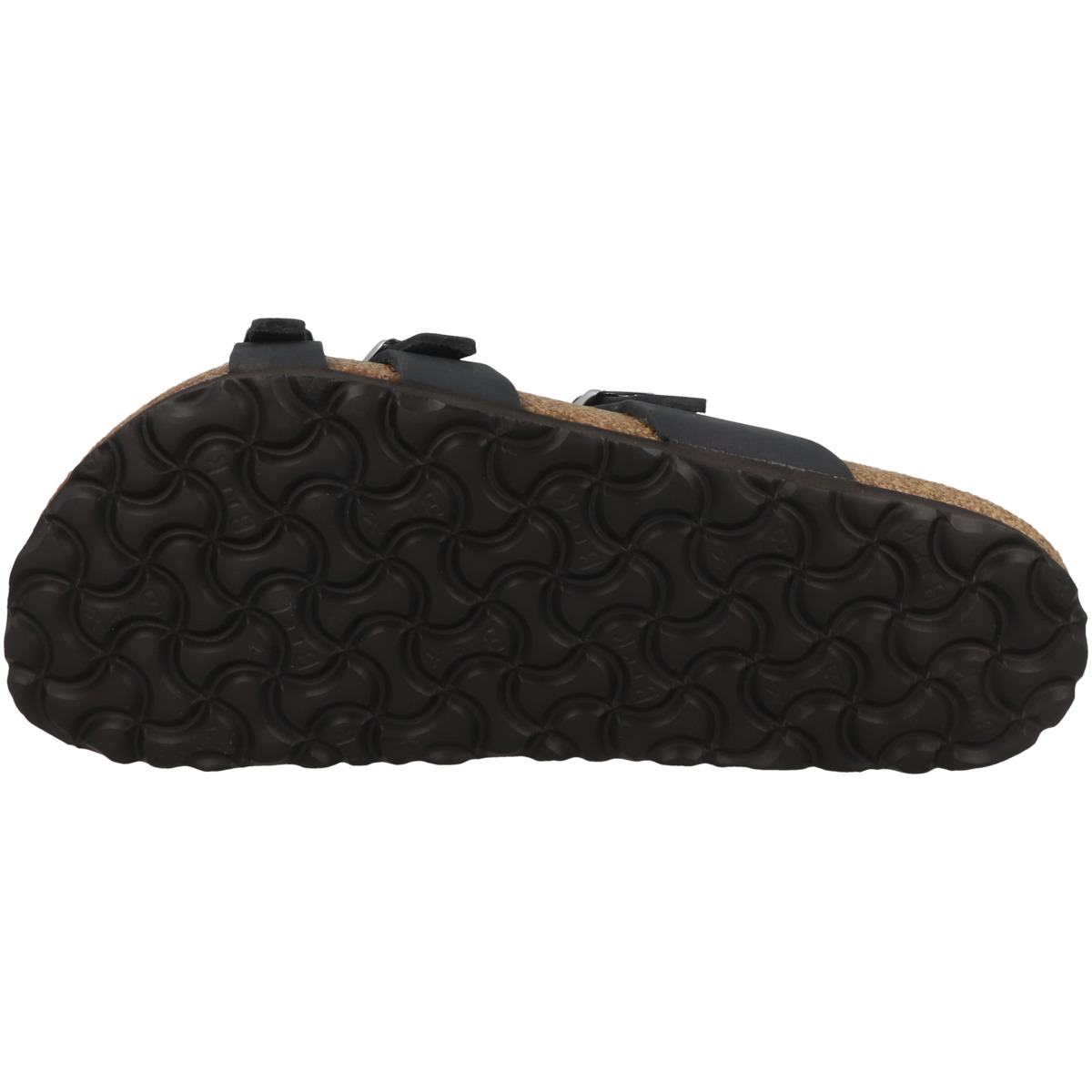 Birkenstock Franca geöltes Naturleder normal Sandale schwarz
