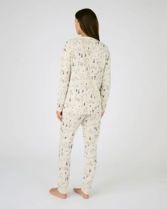Pyjama à motifs maille jersey