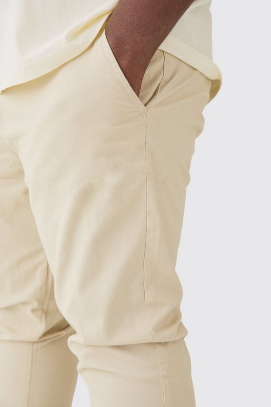 Plus Skinny Chino-Hose