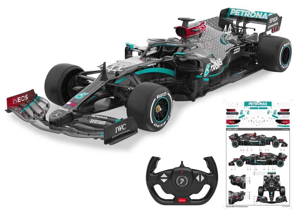 Jamara e.K. JAMARA-402106-Mercedes-AMG F1 W11 EQ Performance 1:12 schwarz