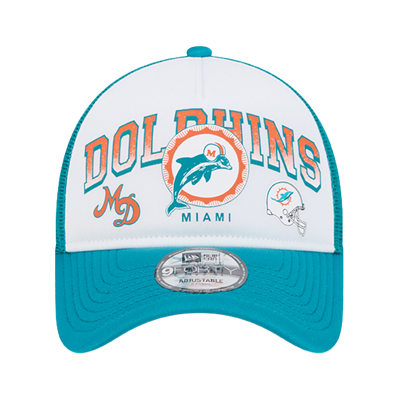 New Era Miami Dolphins Cap Grau