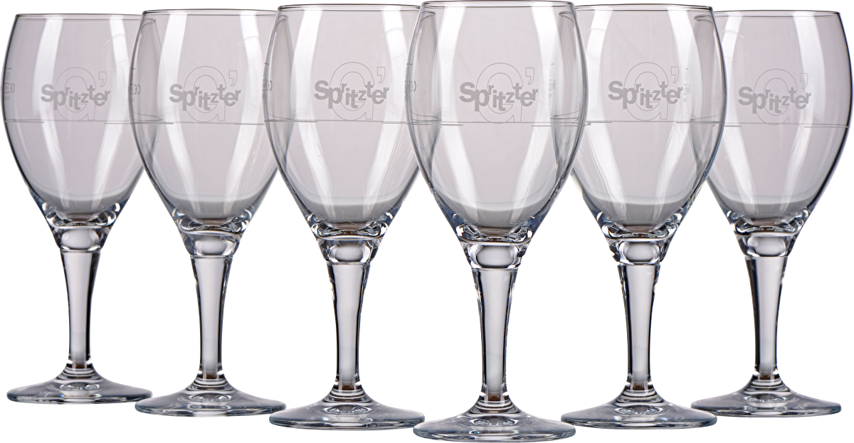 ÖWM G’spritzter Stielglas 6er-Set