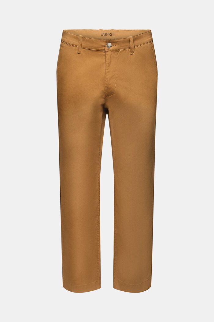 Gerade geschnittene Chino aus Baumwolltwill