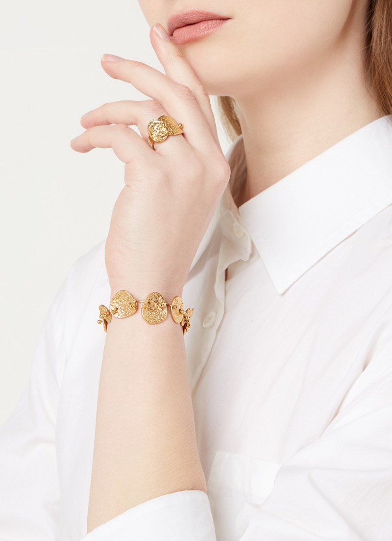 Pierścionek Gas Bijoux Eclipse Gold Plated
