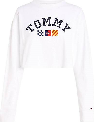 TOMMY-JEANS Damen Langarmshirt